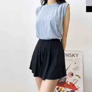 SUU8093 쿨여름사방후레아 밍크 팬츠 융 여아벨보아 신상