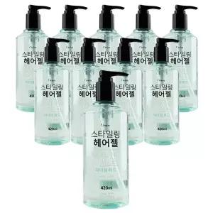 오릭스 스타일링 하드 헤어젤 420ml x 30개 헤어 강력 셋팅 고정 젤