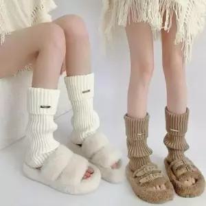 레그워머 LnD 골지 니트 루즈핏 이너 여성 겨울 방한 발목토시 발워머 팔토시 워머 암워머