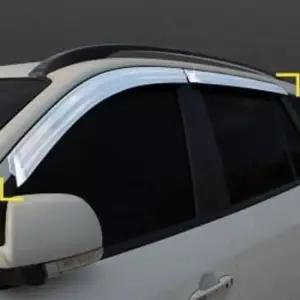 싼타페더스타일용품 싼타페 더스타일 썬바이저 크롬 선바이저 빗물받이