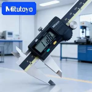 호환  미투토요 전자 디지털 캘리퍼스 0-300mm 고정밀 버니어 캘리퍼스 LCD 화면 포함 공구