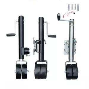 트레일러 잭 브라켓 쟈키 견인 카라반 휠 텅잭 보조