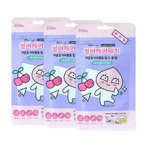 카카오프렌즈 썸머케어패치 (어피치) 30pcs x 3개