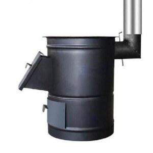 장작 난로 쓰레기 겨울 35cm 그릴 전원주택 바베큐 스텐 주물 종이 상단