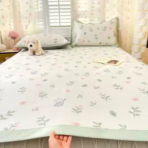 라지킹여름패드 lk 여름까는이불 4면고정침대패드 냉감 패밀리 A형