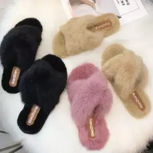 퍼 엑스 슬리퍼 따뜻한 실내슬리퍼 이쁜 퍼 따뜻한 실내슬리퍼