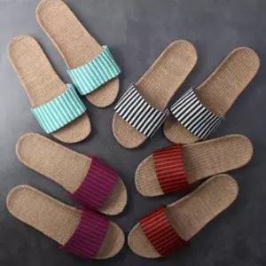 인기상품 하절기 왕골 실내화 라탄디자인 거실용마슬리퍼 스타일 [WFLKLX2_260303]