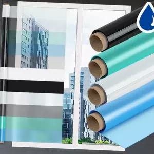 유리 시트지 불투명 무점착 창문데코 창문 필름 베란다 썬팅 단열 열차단 스티커 가림막 사계절 햇빛