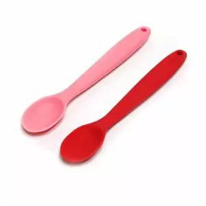 대코 실리콘 이유식스푼1p 유아수저 실리콘스푼 쨈스푼