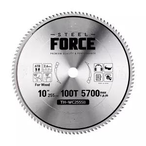 스틸포스 테이블쏘 255mm 스킬날 목재절단 WC255SB