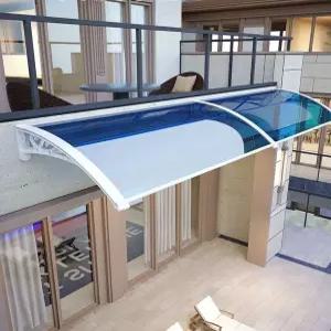 비가림 캐노피 투명 가정용 DIY 시공 야외 테라스