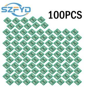 10-100개/가방 어댑터 플레이트 SOP8 SMD-DIP 0.65/1.27mm 피치
