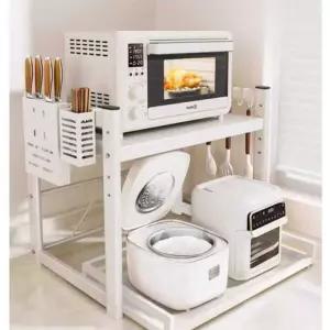 주방 렌지 밥솥 스텐 전자렌지 다용도 선반 정리대