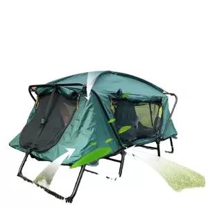 김병만 1인용낚시텐트 코트 텐트 군용 야전침대텐트