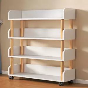 북카트 이동식 바퀴달린책장 거실 거실책장 만화책 서재 정리함 북트레이