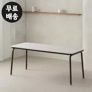 [벤티스가구]르제 세라믹 6인 식탁테이블 카페 탁자 6인용 다이닝 테이블 사각 상판 1800 브라운