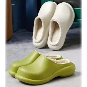 인기상품 겨울용 털안감 통굽 실내외 슬리퍼 [WFLKSEG_260303]