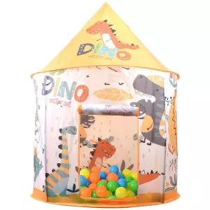 R 다이노 인디언 텐트 하우스 + 볼풀공 50pcs 606-5011b 공룡텐트 유아텐트 놀이집 인디언텐트/볼풀/어린이