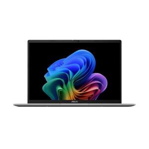 ASUS 비보북 14 노트북, u201D WUXGA 60Hz 디스플레이, 퀄컴 스냅드래곤 X, 아드레노 GPU, 16GB RAM, 512GB SSD, 윈도우 11, 쿨 실버, X1407QA-BS56