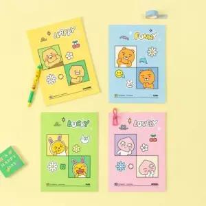 카카오프렌즈 세이치즈 신학기 제본 노트 (10개 1세트)