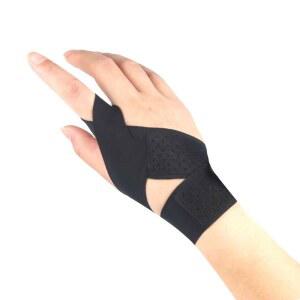 손가락 보호대 보호 검지 아대 장갑 S 왼손 스킨블랙