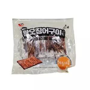 정화식품 왕 오징어구이 스틱 94g X4 376g