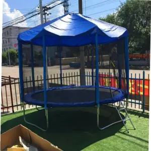 야외 트램폴린 대형 바운스 놀이터 점핑 안전망 점프업