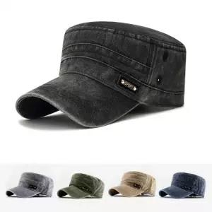 남성 여성 빈티지 패션 워싱 디자인 패치 모자 군모 남여 공용 스포츠 별군모 벙거지