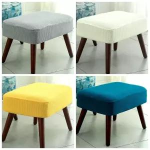 의자 커버 교체용 레이스 덮개커버 학생용 스툴 덮개