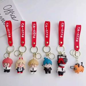 체인소맨 스트랩 키링 덴지 포치타 하야카와아키 파워 마키마 열쇠고리