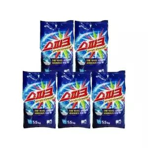 [애경] 스파크 프라임 일반드럼겸용 리필 5.5kg x 5개