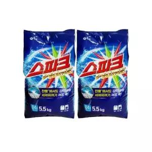 [애경] 스파크 프라임 일반드럼겸용 리필 5.5kg x 2개