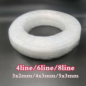 6M 잉크젯 프린터 XP600 DX5 I3200 TX800 DTF 튜브 단일 4 6 8 행 Iines 방법 Uv Eos 솔벤트 호스 파이프