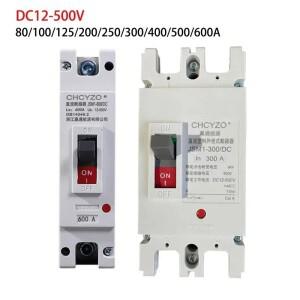 태양 전지 RV 요트 배터리 자동 보호 스위치, DC MCCB, 1/2 극, 300A, 12V, 36V,