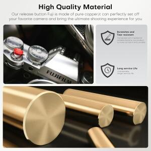 카메라 리모컨 카메라 셔터 버튼 키 캡 Fujifilm XPRO3 XM5 ZV1F X100V XE4 XT20 Leica Q3 Nikon SO 용 핫