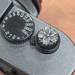 카메라 리모컨 ABFM-사쿠라 레트로 스타일 후지 XT4 라이카 Q3 M11 파나소닉 S9 카메라 셔터 버튼용