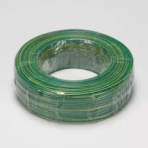 KIV 전선 VSF 케이블 2.5SQ 200M롤 녹황색전기선 절연선 배선 배전함 배전반 롤선 릴선