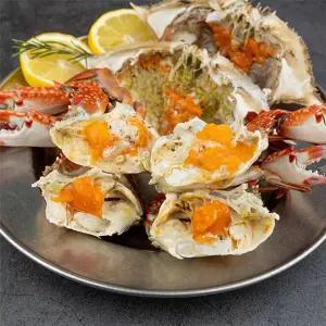 [산지직송] 풍부한 알 연평도 절단 암꽃게 2kg