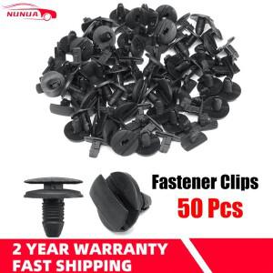 50Pcs 자동차 인테리어 클립 패스너 푸시  리벳 리테이너 범퍼 펜더 고정 클램프 For Citroen/Peugeot Pica