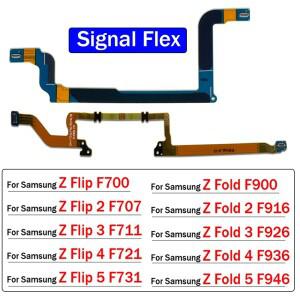 삼성 호환 Z 플립 폴드 1 2 3 4 5 F707 F711 F916 폰 수리 교체 부품용 새 신호 안테나 플렉스 케이블
