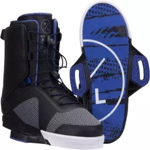 하이퍼라이트 팀 X 남성 웨이크보드 바인딩 블랙/블루 9-10