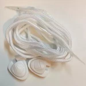 액체 힘 교체 웨이크보드 바인딩 끈 - 2피스 흰색