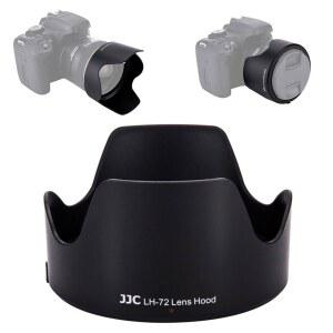 [미국배송] 캐논 EF 35MM F / 2 IS USM 렌즈용 JJC 리버서블 전용 렌즈 후드 차양 보호기 EOS 5D MARK IV 6D II 7D 5DS R 90D 80D 77D 레벨 T7I T7 SL3에서 EW-72를 대체합니다