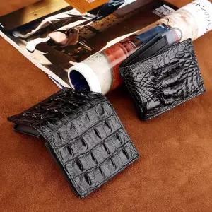 악어지갑 남자 남성 수제 고급 천연 악어가죽 지갑