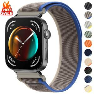 Huawei Watch Fit 3 2 1 용 트레일 나일론 스트랩 스마트 워치 밴드 스포츠 루프 팔찌 탄성 교체 가능 Corr