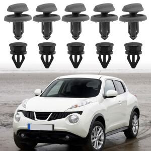 799161 KA2A 닛산 Juke F15 용 뒷 트렁크 소포 선반 클립 수하물 브래킷 후크 부츠 행거 버튼 10pcs