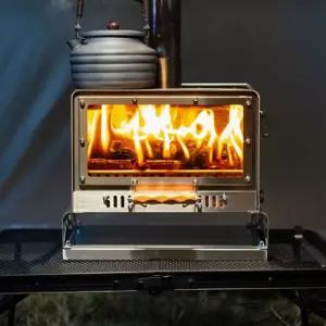 캠핑용 화목 스토브 불멍화로 불멍 펠릿 미니화목난로 캠핑 난로 화로 소형