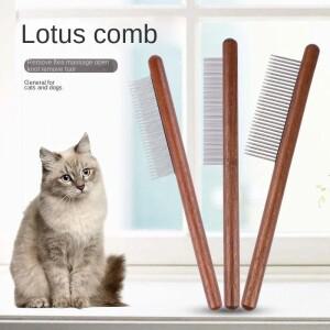 고양이 브러시 물건 털 제거 애완 동물 손질 미세 치아 빗 액세서리 벼룩 인공물 제품 가정 정원 스크래퍼