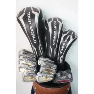 혼마 XP-1드라이버 우드 유틸리티 혼마 2스타 IS-02 아이언풀세트 신품 캐디백 포함