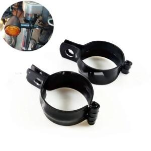 Lyr 바이크 오토바이 라이트 마운트 브래킷 클램프 360 조정 가능 알루미늄 핸들 바  설치 스포트라이트 용